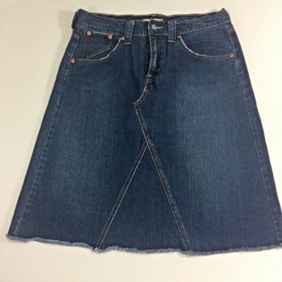 Levi's Dresses & Skirts - Levis Womens Denim Skirt Jean Skirt Stretchy